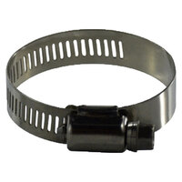 #20 ALL 316 STAINLESS STEEL WORM GEAR HOSE CLAMP 3/4-1 3/4 DIAMETER RANGE 1/2 WIDE BAND