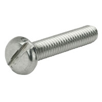#8-32 x 1 Aluminum Slotted Drive Pan Head Machine Screw