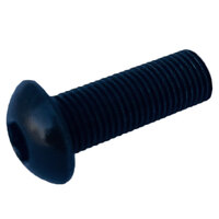 #10-32 x 1 Black Oxide Finish Alloy Steel Hex Drive Button Head Socket Cap Screw