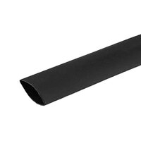 BLACK HEAT SHRINK TUBE 3/32 EXPANDED DIAMETER TO 3/64 SHRUNK DIAMETER USE WITH 24-16 AWG WIRE