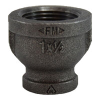 2 1/2 X 1 1/4 BLACK PIPE REDUCING COUPLING