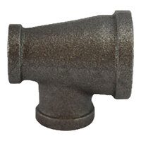 1/2 X 1/2 X 3/8 BLACK PIPE REDUCING TEE