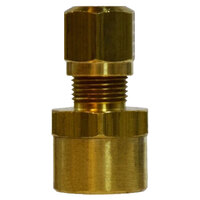 1/4 X 1/8 BRASS DOT NYLON AIR BRAKE FEMALE ADAPTER