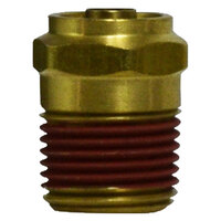 3/16 X 1/8 BRASS DOT PUSH-IN MALE ADAPTER