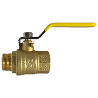 3/8 BRASS FULL PORT BALL VALVE MALE X FEMALE 600 WOG