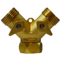 FITTINGS-GARDEN HOSE-Y 2-WAY