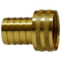 FITTINGS-GARDEN HOSE-SHORT SHANK KNURLED