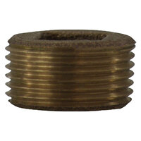 3/4 BRONZE PIPE SQUARE DRIVE COUNTERSUNK PLUG