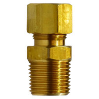 1/8 X 1/8 BRASS COMPRESSION MALE ADAPTER