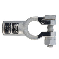 1/0 AWG TIN COATED COPPER BATTERY TERMINAL STRAIGHT CLAMP NEGATIVE