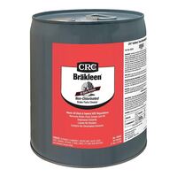 CRC BRAKE PARTS CLEANER, BRAKLEEN, PAIL, 5 GAL, SOLVENT, NON-CHLORINATED, NONFLAMMABLE, BROWN
