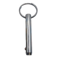 3/16 x 1 Zinc Finish Medium Carbon Steel Detent Pin