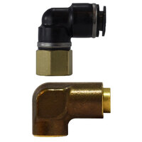 FITTINGS-DOT PUSH IN-90 FEMALE ELBOW