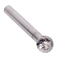 SD-11 1/8" X 3/32" BALL END CARBIDE BUR 1/4" SHANK