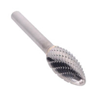 SH-1 1/4" X 5/8" FLAME CARBIDE BUR 1/4" SHANK