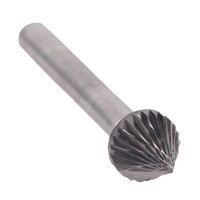 SJ-3 3/8" X 5/16" 60 CARBIDE BUR 1/4" SHANK