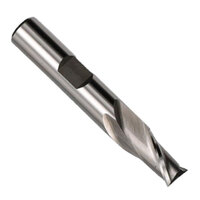 10.00MM HSS 2 FLUTE SINGLE END END MILL
