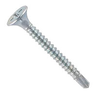 6-20 x 1 1/4 Zinc CR3+ Finish Steel Phillips Drive Bugle Head Self-Drilling Screw