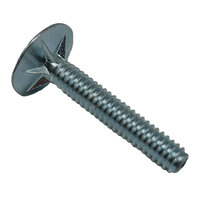 1/4-20 x 1 Zinc Finish Steel Grade 2 Flat Countersunk #1 Norway Head Elevator Bolt