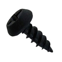 6-20 x 1 1/4 Black Oxide Finish Steel Phillips Drive Pan Head Type 17 Face Framing Screw