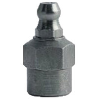 1/8-27 ZINC FINISH STEEL STRAIGHT NPTF INTERNAL THREAD GREASE FITTING WITH BALL CHECK H1618Z3