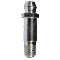 1/4-28 ZINC FINISH STEEL STRAIGHT TAPER THREAD GREASE FITTING WITH BALL CHECK H1698Z3