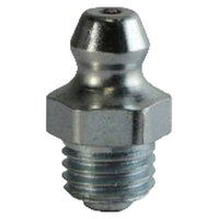 5/16-24 ZINC FINISH STEEL STRAIGHT PARALLEL THREAD GREASE FITTING WITH BALL CHECK H1711Z3