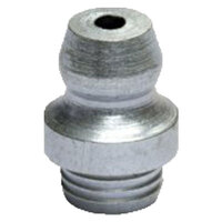 1/4 DRIVE ZINC FINISH STEEL STRAIGHT GREASE FITTING NO BALL CHECK H1952Z3