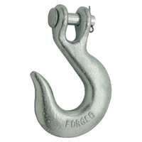 1/4 GRADE 43 HIGH TEST CLEVIS SLIP HOOK 2600# WLL