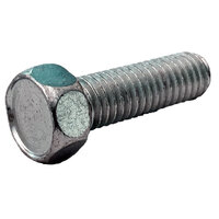 #10-24 x 3/8 Zinc Finish Steel Indented Hex Head Machine Screw