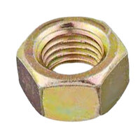 M10-1.25 YELLOW ZINC FINISH STEEL CLASS 10 FINISHED HEX NUT