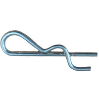 .177 x 3 3/4 Zinc Finish Steel Spring Wire Self Locking Hitch Pin Grip Clip