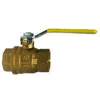 1/4 ITALIAN BRASS FULL PORT BALL VALVE 600 WOG