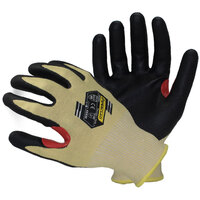 XS-KNIT A5 KEVLAR FOAM NITRILE TOUCH(VEND-PACK)|KKC5KV-01-XS