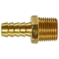 1 X 3/4 LEAD-FREE BRASS HOSE BARB RIGID MALE ADAPTER