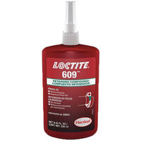 609 GREEN RETAINING COMPOUND GENERAL PURPOSE 3000 PSI 250 MIL BOTTLE