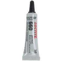 660 SILVER QUICK METAL RETAINING COMPOUND 3300 PSI 6 MIL TUBE