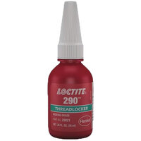 290 GREEN MEDIUM STRENGTH WICKING GRADE THREADLOCKER FOR FASTENERS UP TO 1/2 10 MIL BOTTLE