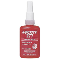 277 GREEN HIGH STRENGTH THREADLOCKER FOR FASTENERS UP TO 7/8 250 MIL BOTTLE