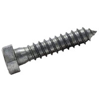 1 x 18 Hot Dip Galvanized Steel Grade A Hex Head Lag Screw