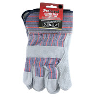 COWHIDE LEATHER INDUSTRIAL GLOVE MEDIUM