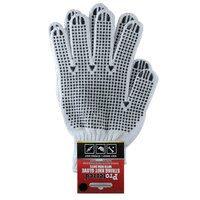 PROFERRED INDUSTRIAL POLY/COTTON KNITTED WITH PVC DOTS NATURAL COLOR SMALL