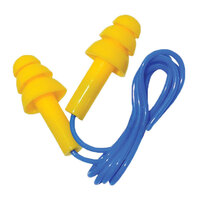 PROFERRED SILICONE PLUG YELLOW CORDED EAR PLUG 100/BOX