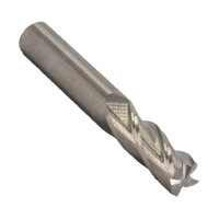 1/8" CARBIDE 4 FLUTE SINGLE END END MILL
