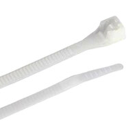 11 NATURAL NYLON 50LB STANDARD CABLE TIE 100 PACK