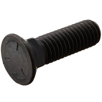 3/8-16 x 1 1/4 Plain Finish Steel Grade 5 #3 Oversized Head Plow Bolt