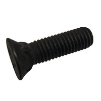 5/16-18 X 1 YELLOW ZINC FINISH STEEL GRADE 5 #3 FLAT HEAD PLOW BOLT 150,000 PSI