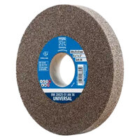 VITRIFIED BENCH WHEEL, UNIVERSAL, 8" X 1 X 2, 36 GRIT, ALUMINUM OXIDE