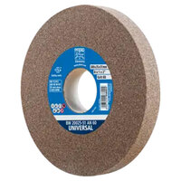 VITRIFIED BENCH WHEEL, UNIVERSAL, 8" X 1 X 2, 60 GRIT, ALUMINUM OXIDE