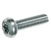 #10-24 x 1/2 Zinc Finish Steel Torx Drive Pan Head Machine Screw